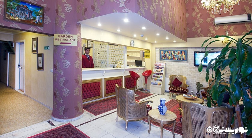 محوطه نشیمن پذیرش هتل